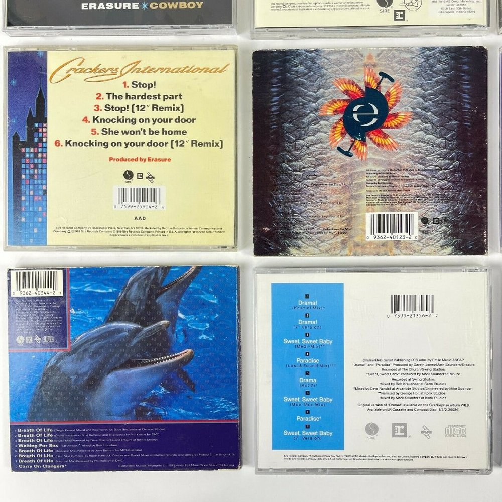 Erasure 13 CD Lot Drama Chorus Abba Circus Hits Freedom Always Innocents Cowboy - Picture 7 of 8